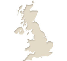 map of the UK